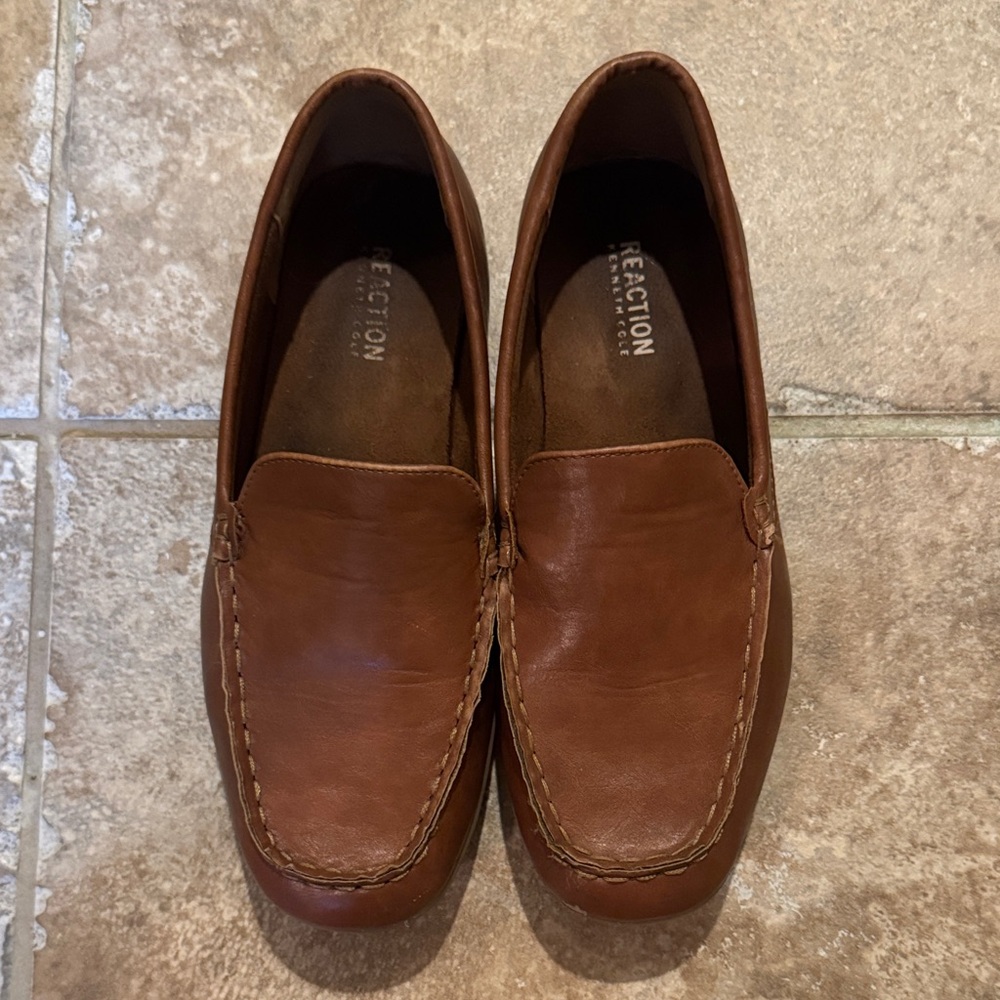 Kenneth Cole Reaction Kids' Brown Dress Loafers